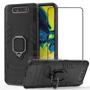 Case Rugged Ring Cover for Samsung A80