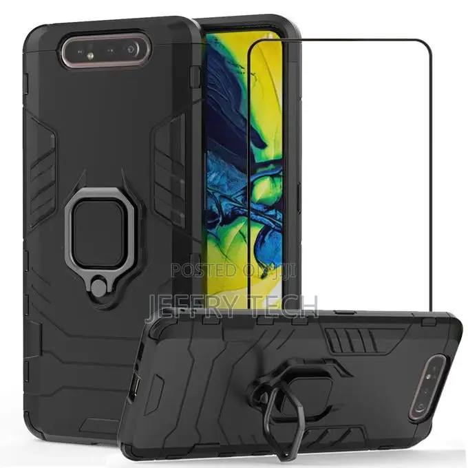Case Rugged Ring Cover for Samsung A80