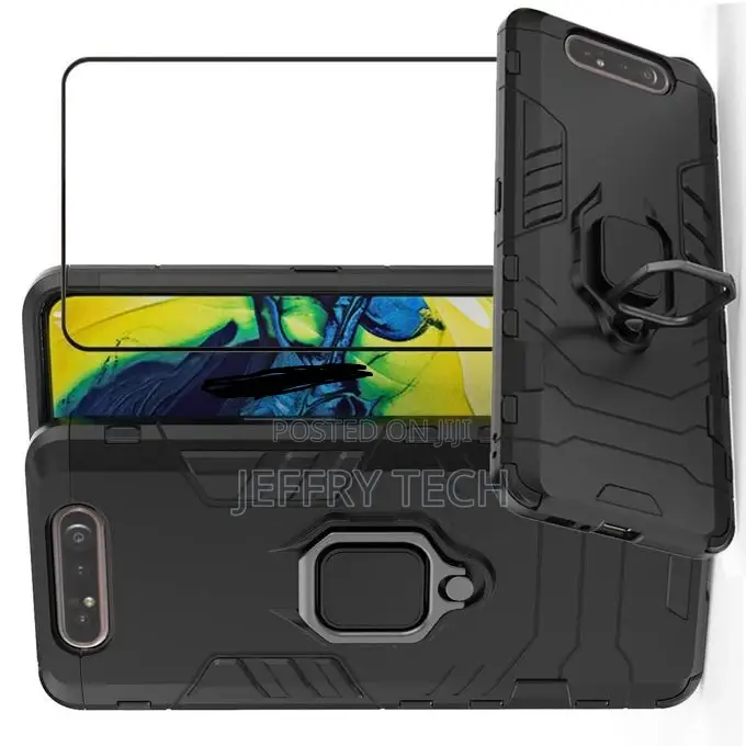 Case Rugged Ring Cover for Samsung A80