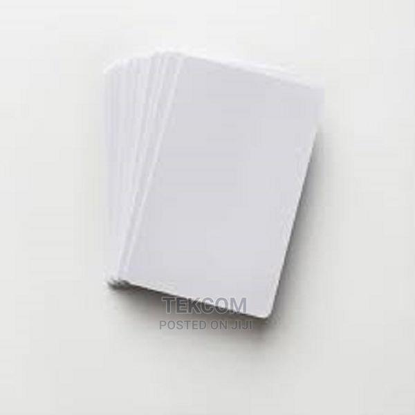 Plain White High Quality Pvc Cards