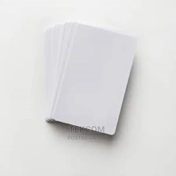 Plain White High Quality Pvc Cards