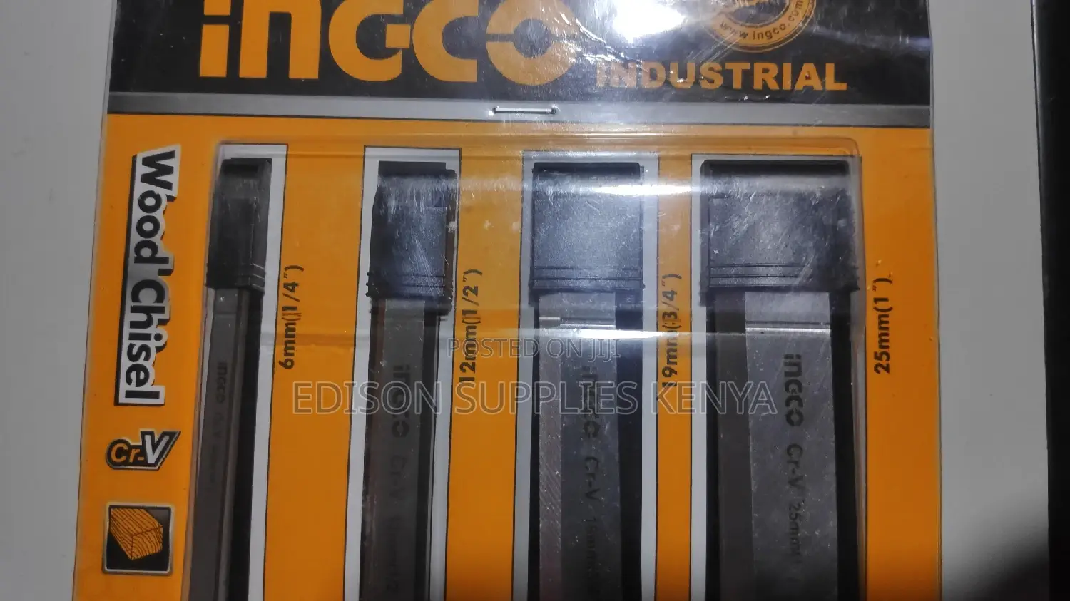 Wood Chisel Sets Ingco 4pcs (1/4" to 1" Set) Wood Chisels
