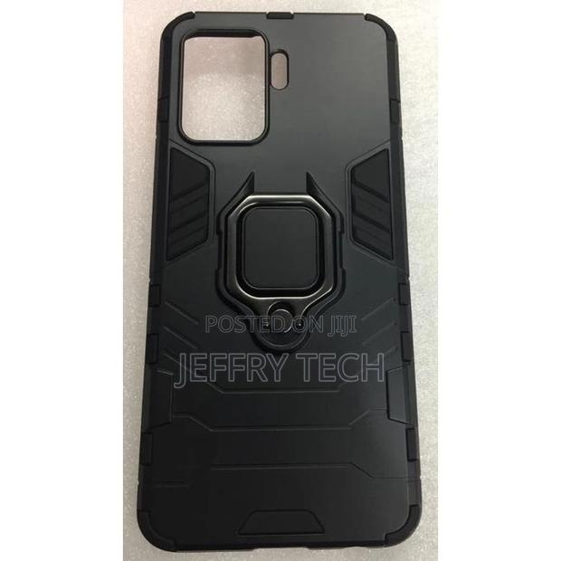 Case Rugged Shield Cover for RENO 5F -Black - thumbnail 3