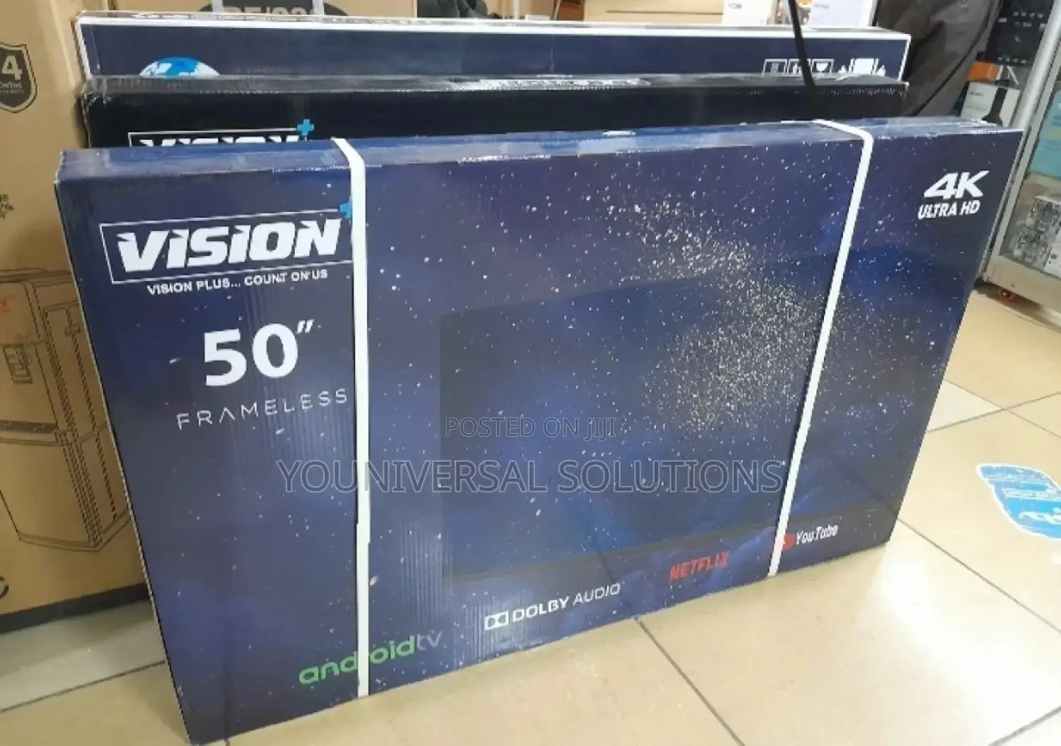 Vision 50 Inches Smart Android Tv.