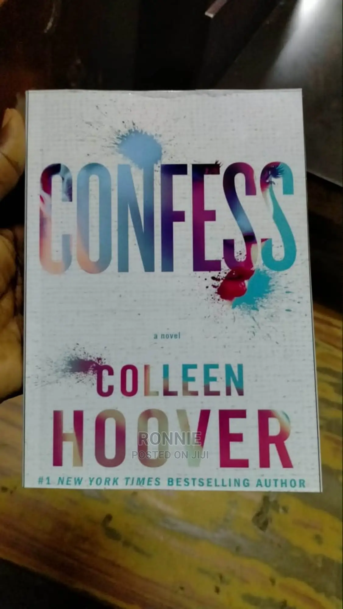 The Confess Book by Colleen Hoover