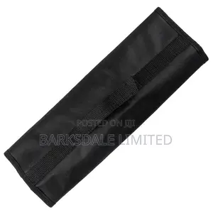 5 Pocket Chef Roll Bag Roll Carry Bag Storage Pouch Black