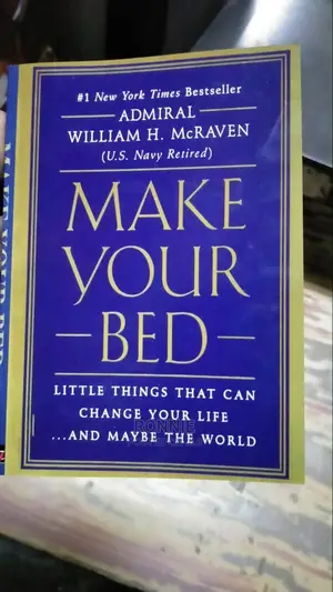 Make Your Bed Book by Admiral William H. McRaven
