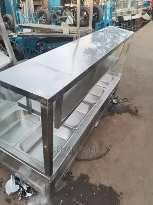 Glass Food Warmer Display