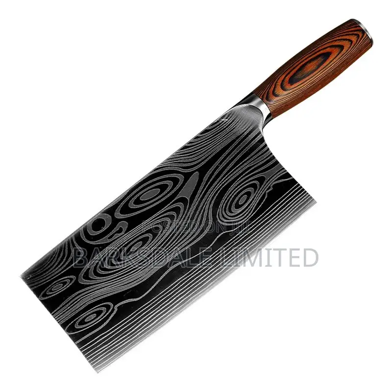 Stainless Steel Kitchen Cleaver Knife Meat Professional Chef