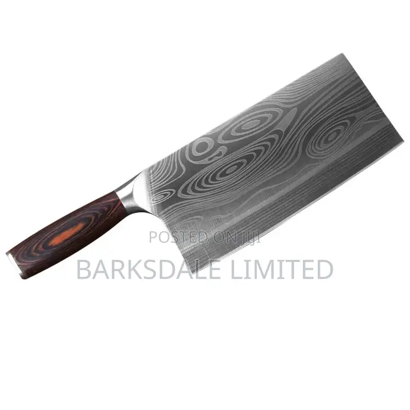 Stainless Steel Kitchen Cleaver Knife Meat Professional Chef