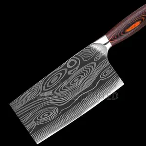 Stainless Steel Kitchen Cleaver Knife Meat Professional Chef