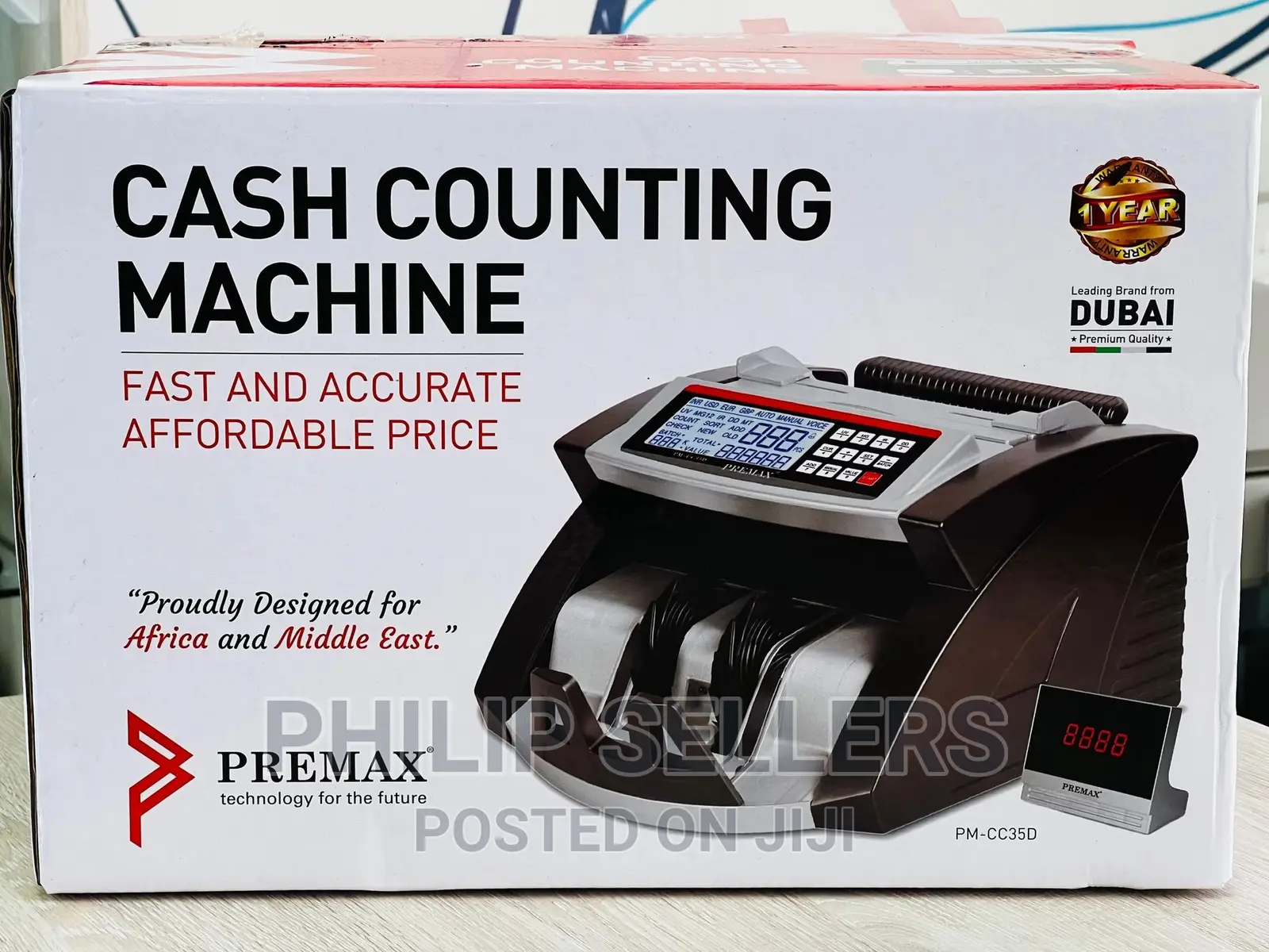 Premax PM-CC35D Note(Money) Counting Machines With Fake Note