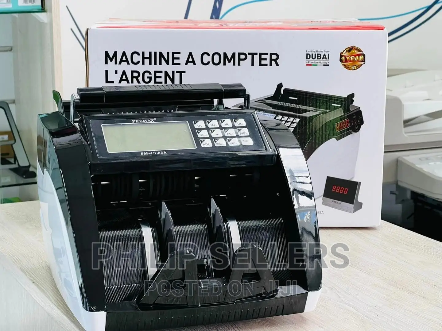 Money Counter, Bill Counting Machine With UV/MG/IR Counterfe