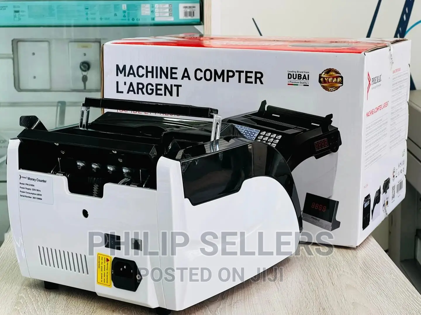 Money Counter, Bill Counting Machine With UV/MG/IR Counterfe
