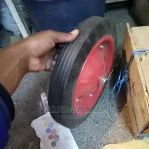 Red Rubber Tyre