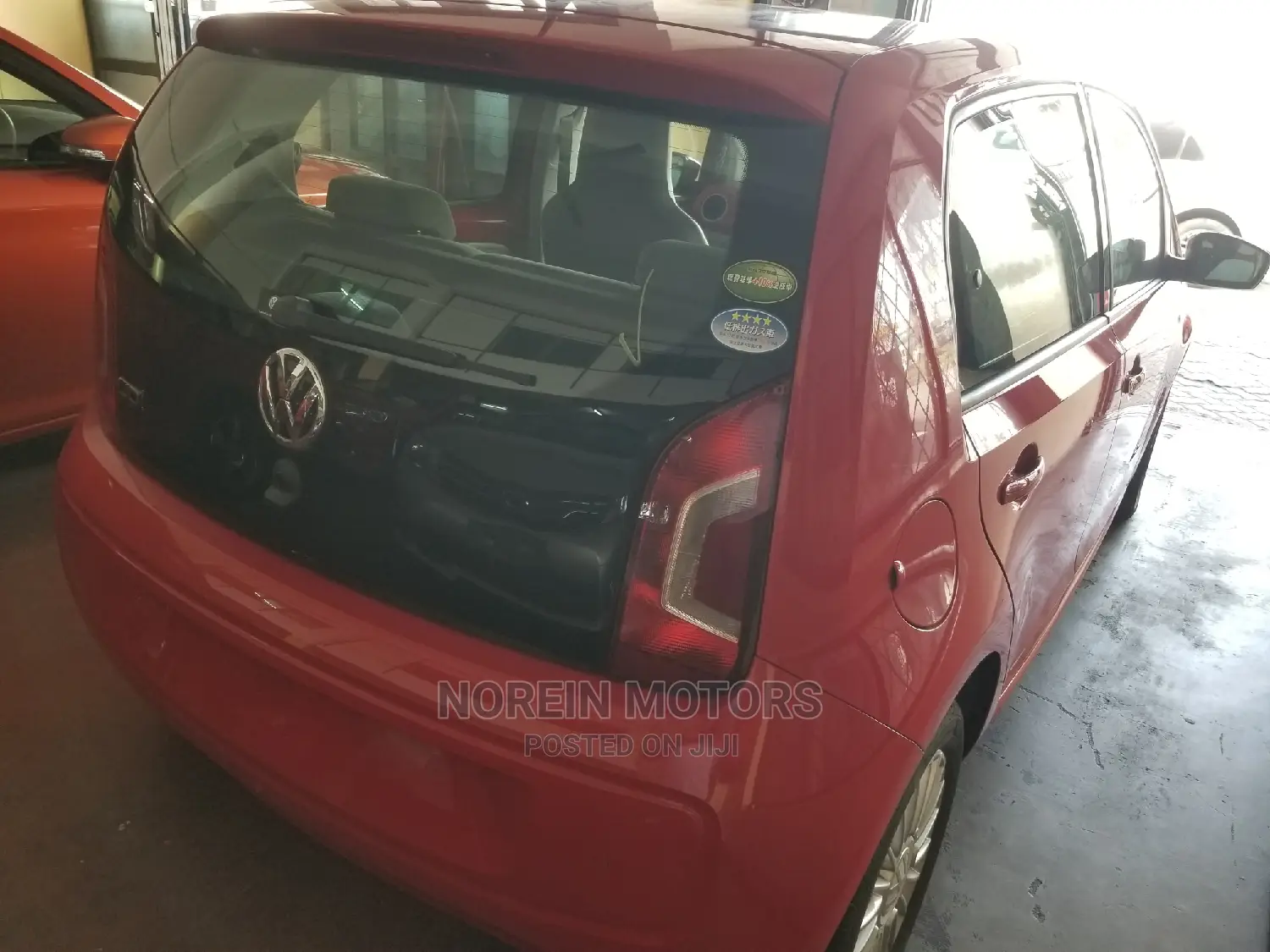 Volkswagen Up 2015 Red