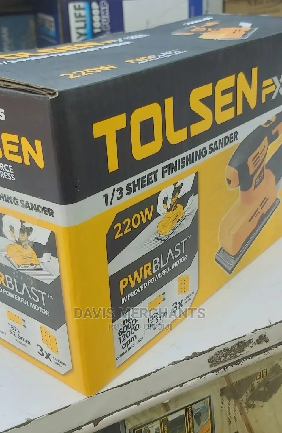 Sheet Finishing Sander