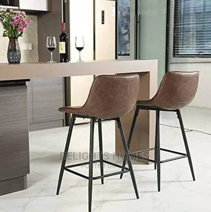 Pu Leather Padded Counter Stools