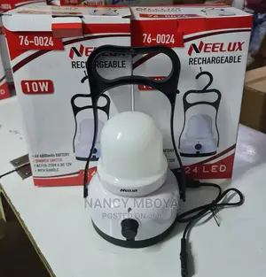 Neelux Rechargeable Lamb With Dimmer Switch