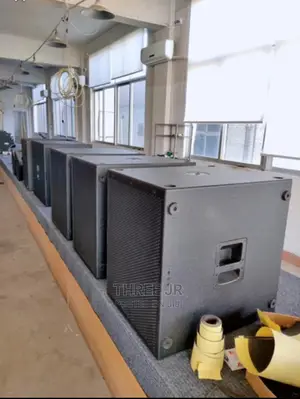 Great System For Hire With Bass Speakers