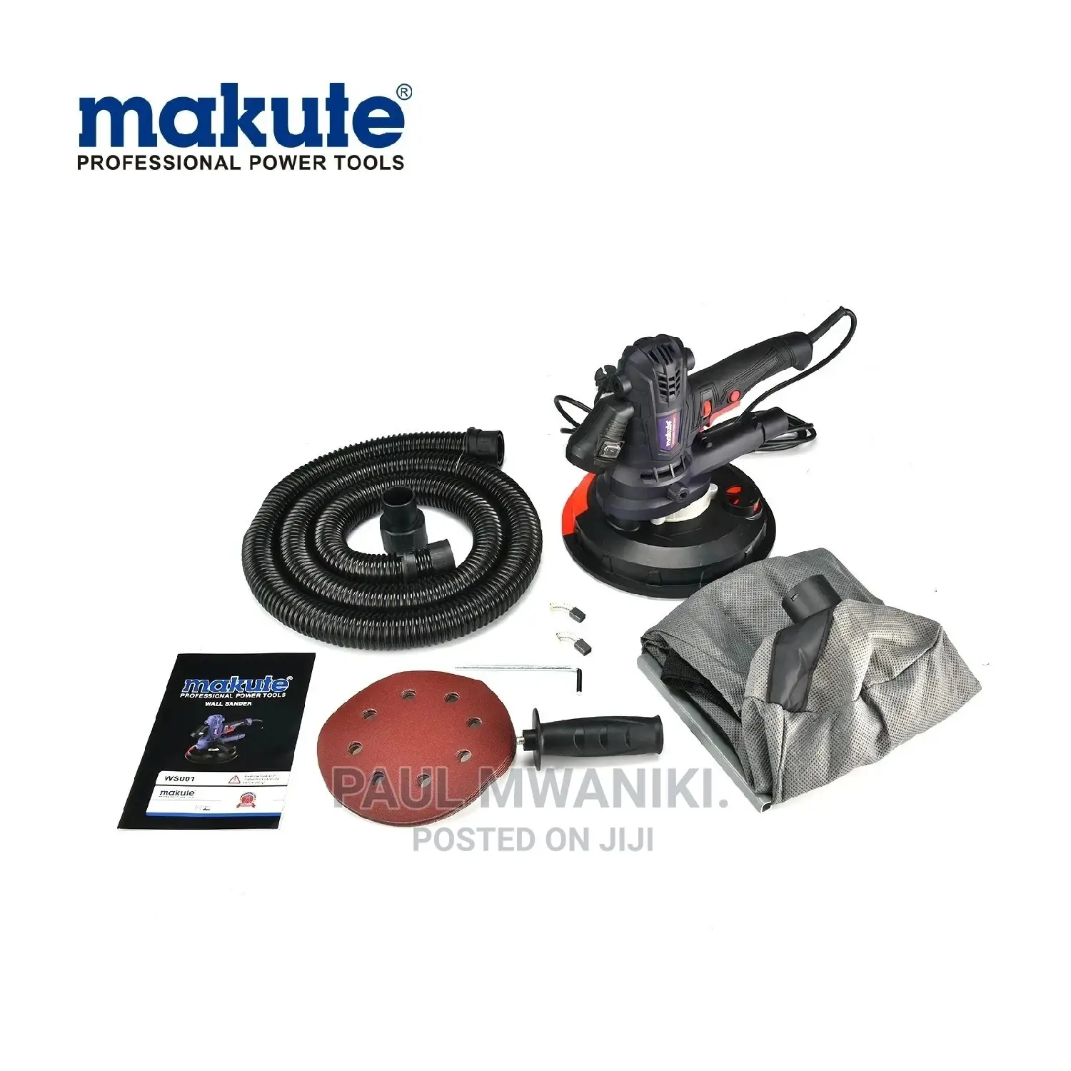 Makute Electric Industrial Wall Sander.