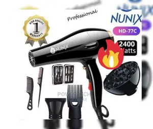 Blowdryer With Accessories - Nunix" **