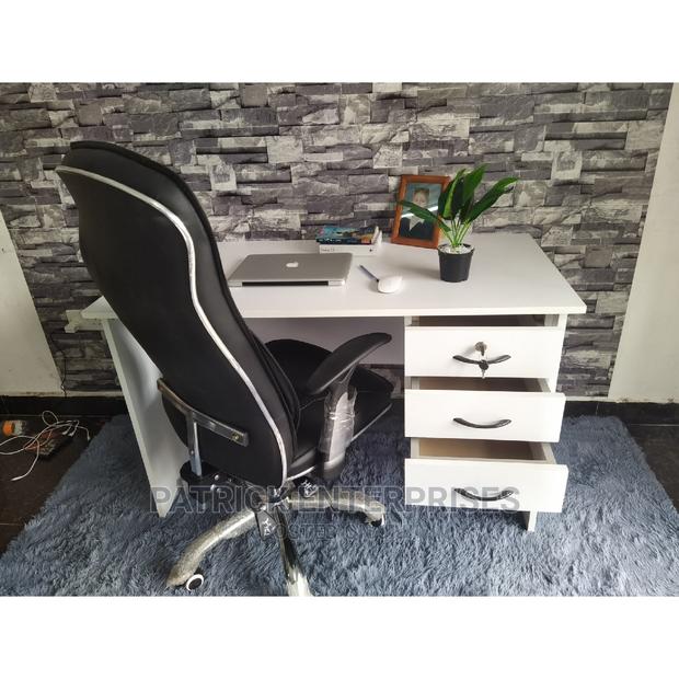 Executive 1.2 Mtrs Office Desk Plus Executive Leather Chair