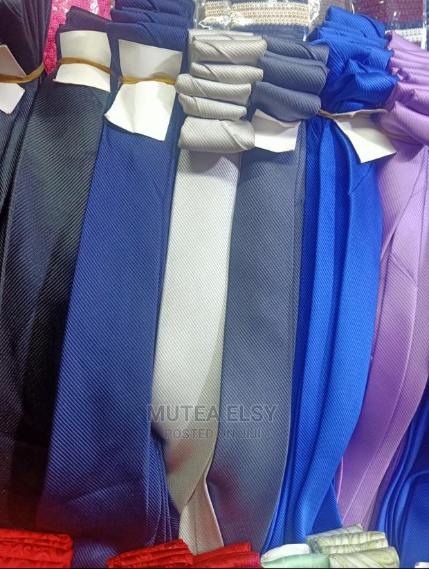 White,Burnt Orange Emalard Green Official Plain Ties