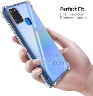 Samsung Galaxy A21S Clear Cover Case Slim Gel Cover Glass