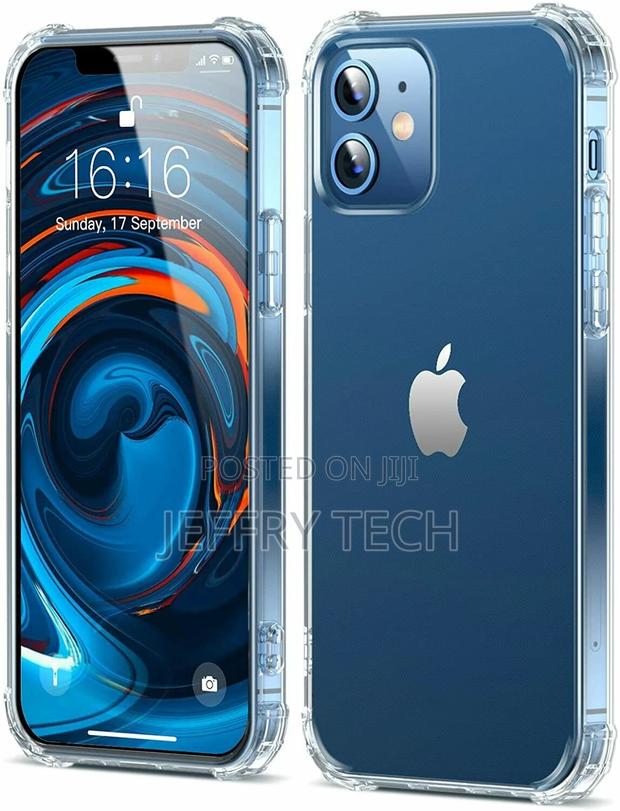 Clear Shockproof Case for iPhone 13 12 Pro Max Mini 11 Pro S - thumbnail 3