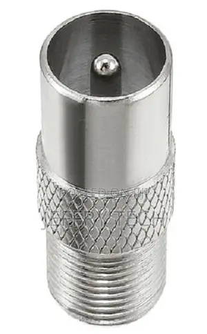 Rf Coaxial Adapter Connector, BSP F Female to Pal Male Jack,