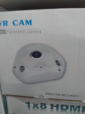 1080P Nanny Cam Night Vision Camera 360 Degree Panoramic CCTV Security