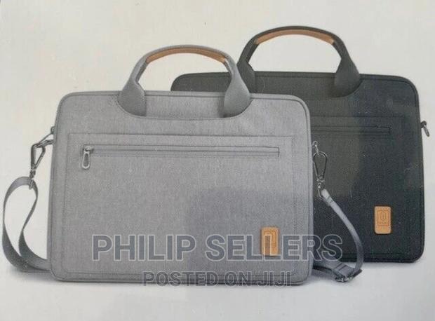 Laptop Sleevecase Messenger Shoulder Bag Padded Nylon Shock - thumbnail 3