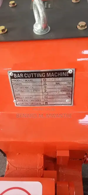 Bar Cutting Machine
