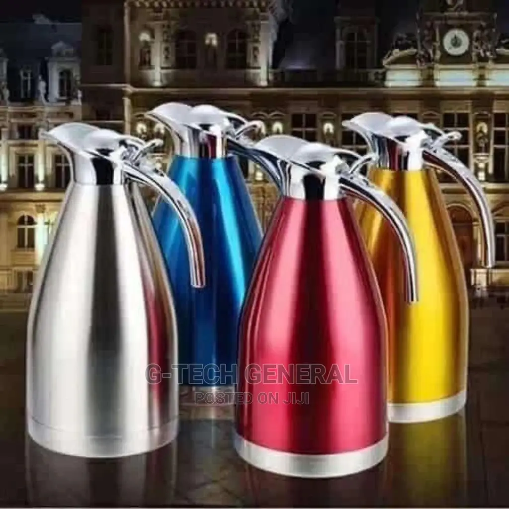 Jp 2.0l Stainless Steel Vacuum Thermos Flask Coffee Pot