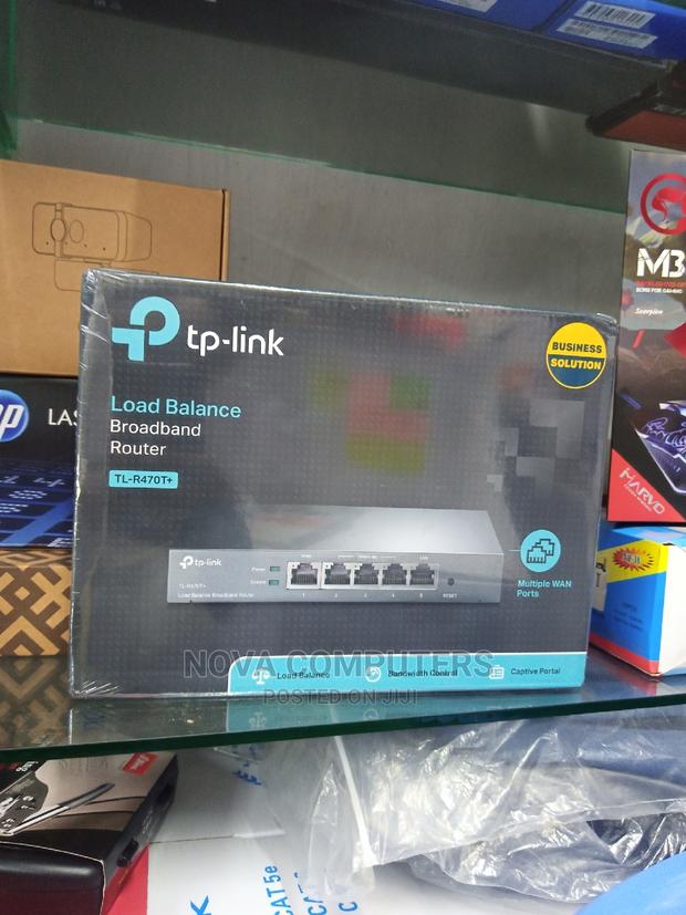 Tp-Link Tl-R470t+ Load Balance Router - main view