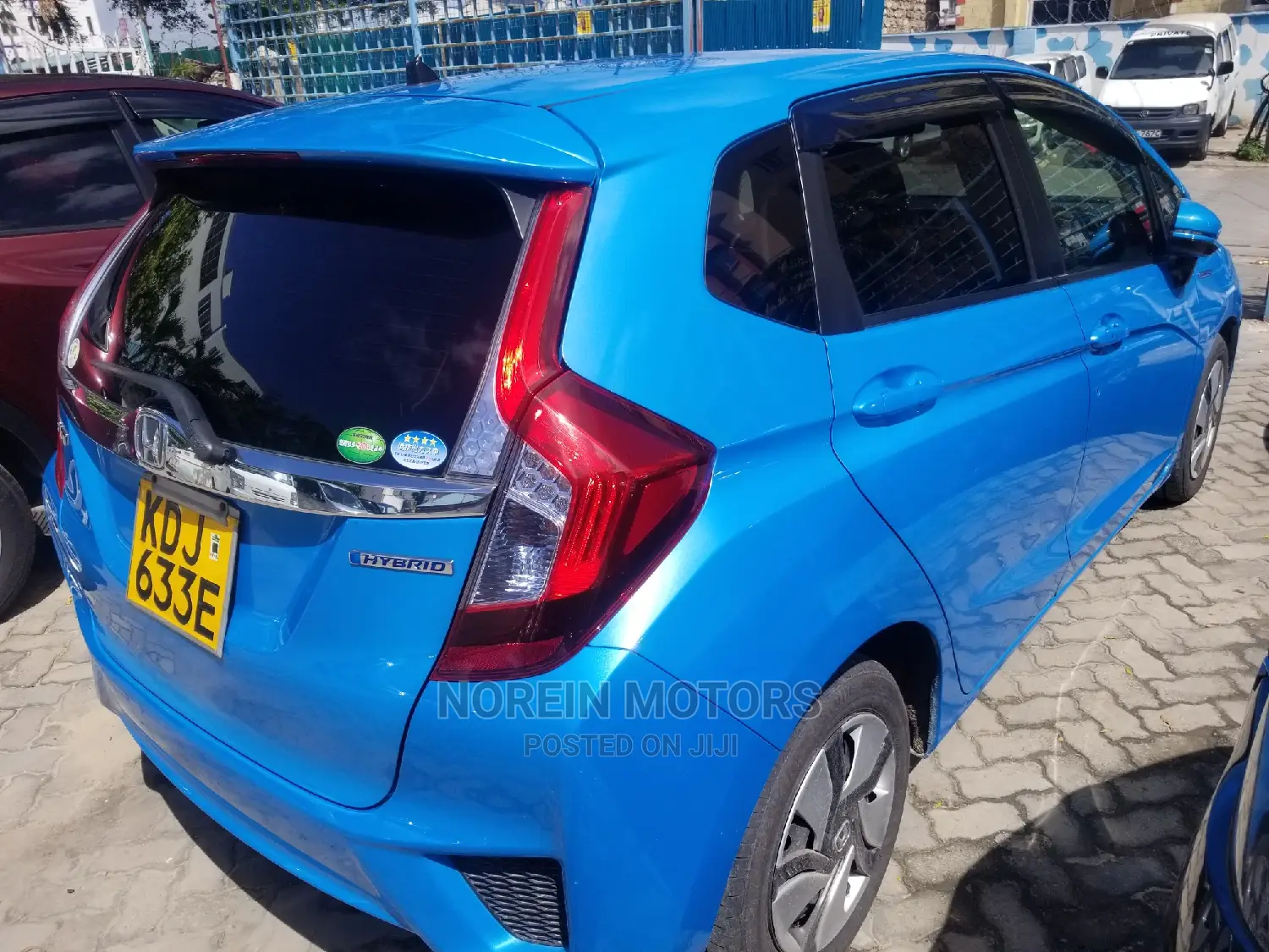 Honda Fit 2015 Blue