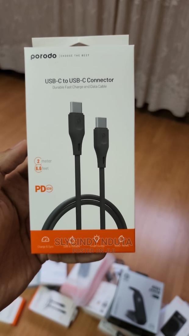 Porodo Usb-C to Usb-C Connector Cable - main view