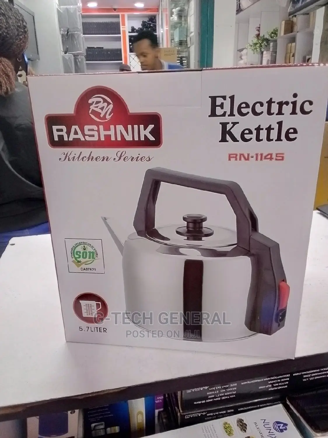 Rashnik Electric Kettle 5.7ltrs