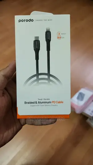 Porodo Braided and Aluminum Pd Cable