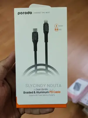 Porodo Braided and Aluminum Pd Cable