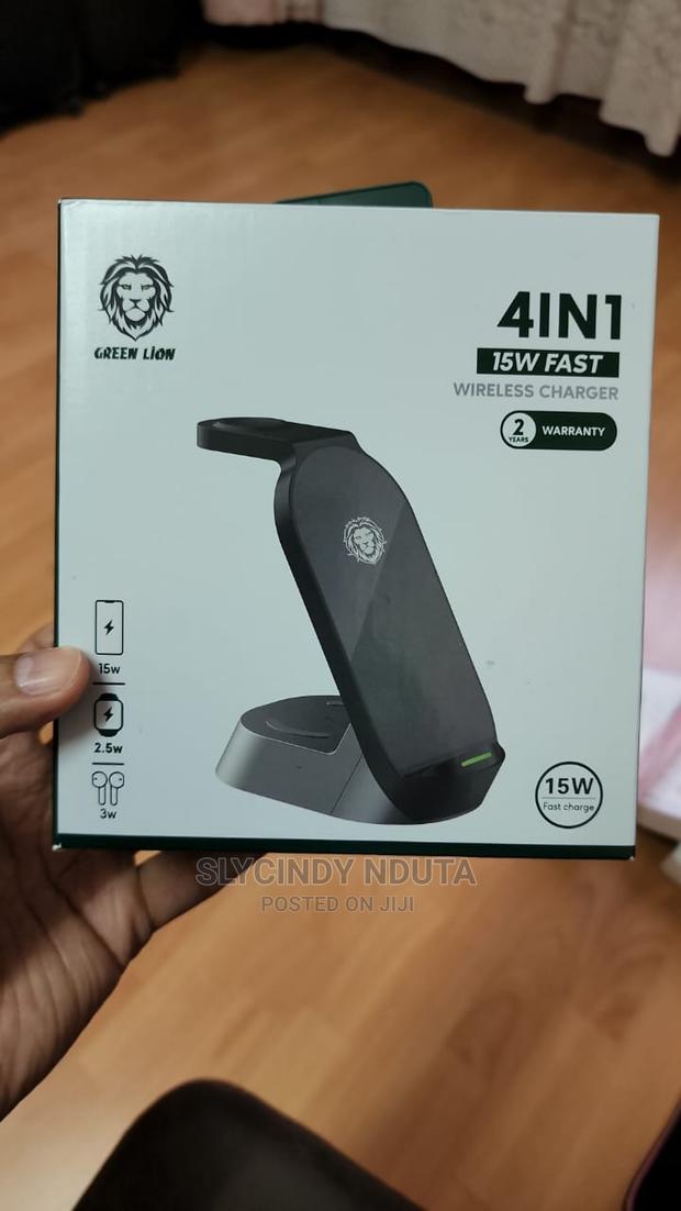Green Lion 4in1 15w Wireless Charger - main view