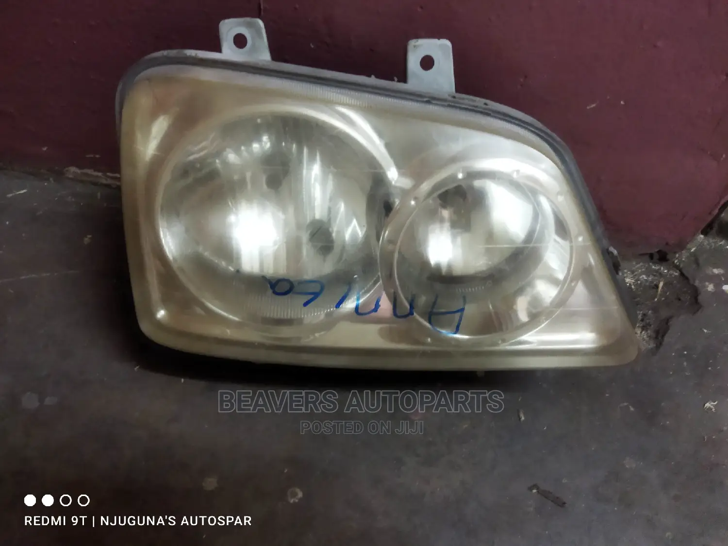 Toyota Cami Headlight