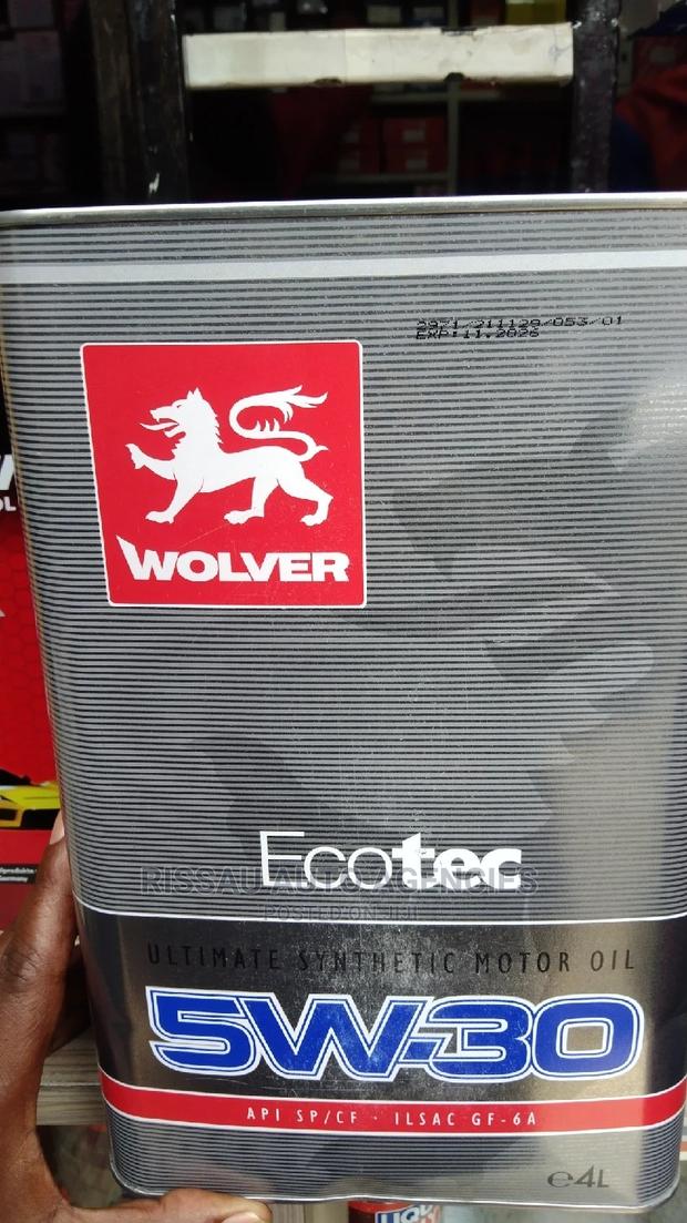 Wolver 5W30 Ecotec Engine Oil Made in Germany. - main view