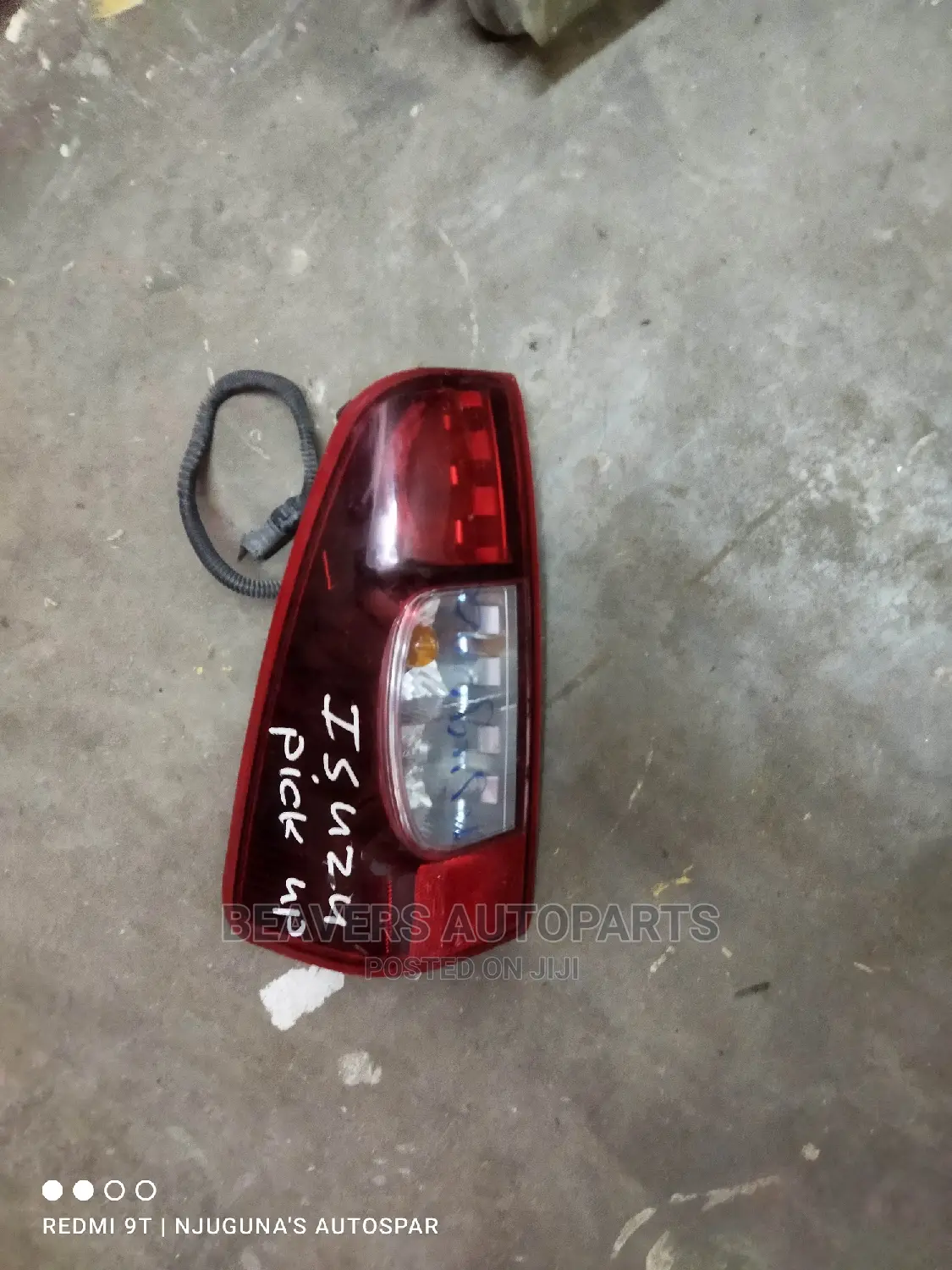Isuzu Dmax Backlight
