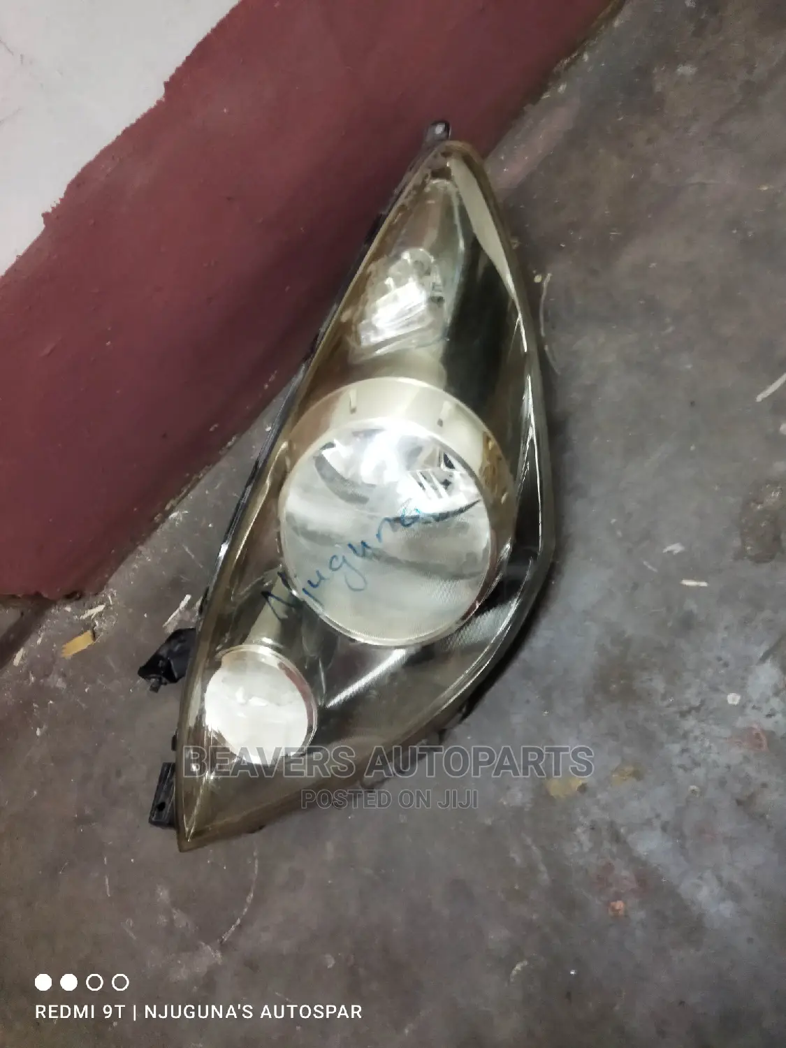 Nissan Note 2008 Non Zenon Headlight