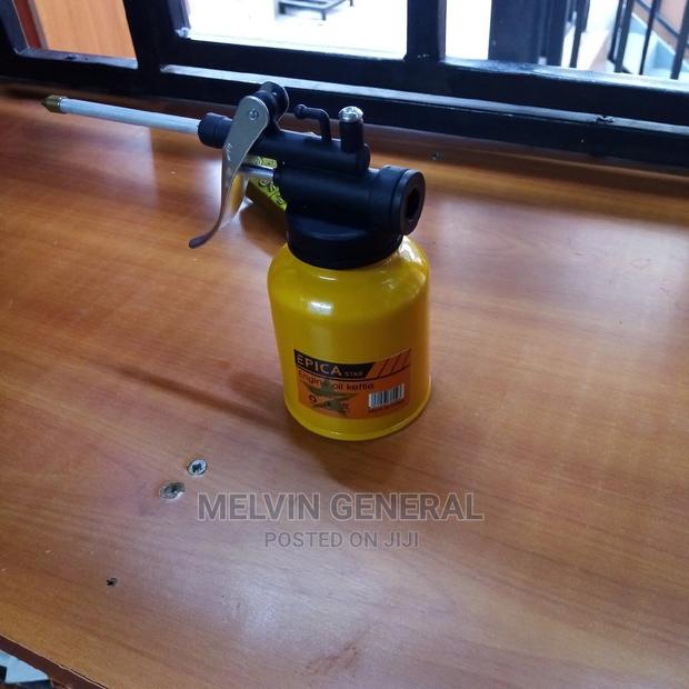 Engine Oil Can Kettle - main view