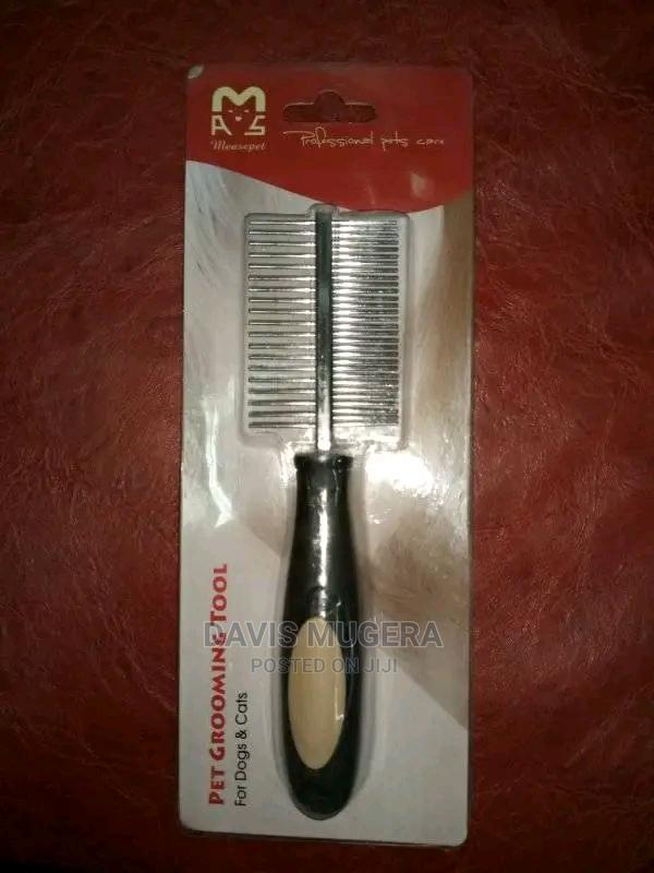 Double Flat Comb for Pet Grooming - thumbnail 4
