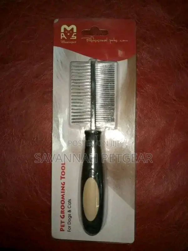 Double Flat Comb for Pet Grooming