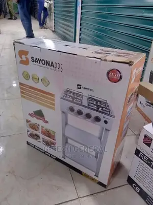 Sayona 4 Burner Gas Table Top With Stand